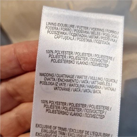 Anthro Black & Cream Hooded Puffer Jacket by Saint & Sinner - Picture 6 of 16